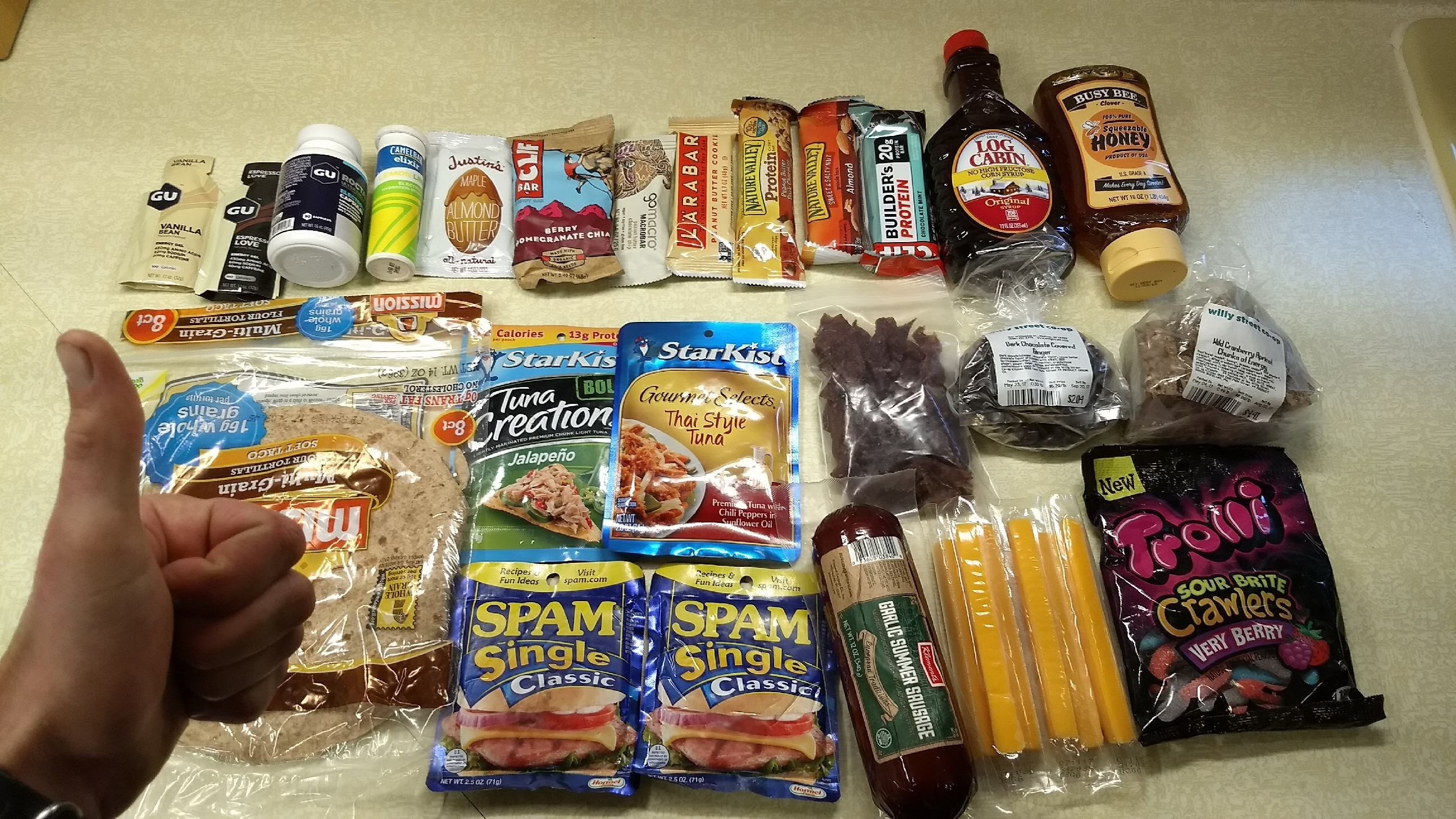 Tour Divide Eats