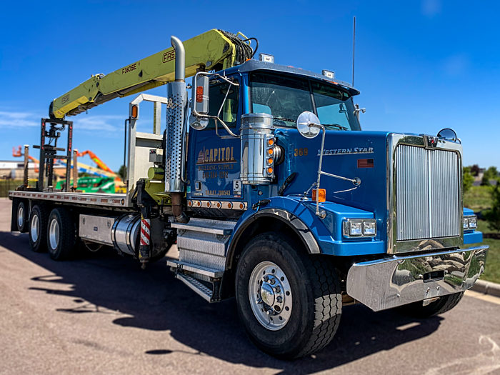 PJ RECON Crane Truck Project 2
