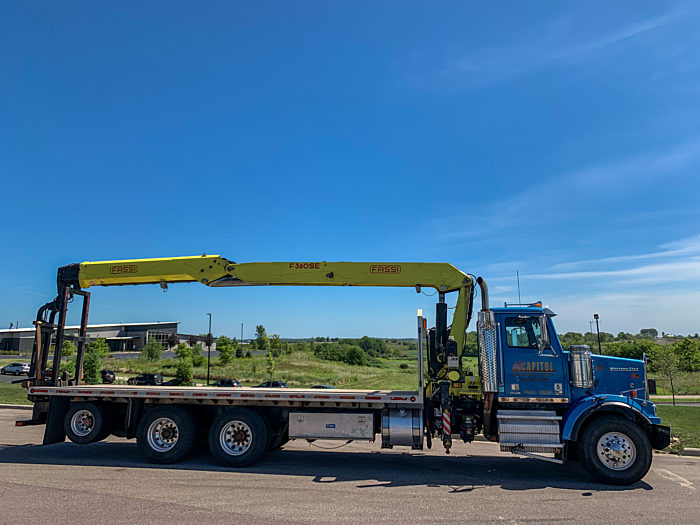 PJ RECON Crane Truck Project 4