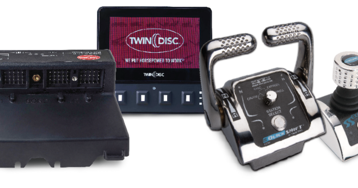 Twin Disc EC600PC The New QuickShift Marine Propulsion Control System