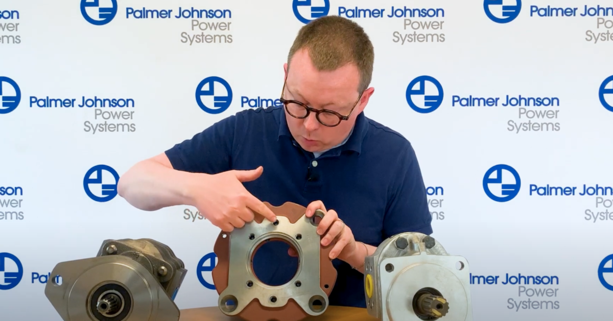 Hydraulic Pump Pads 2 Bolt VS 4 Bolt Mount Palmer Johnson Power Systems