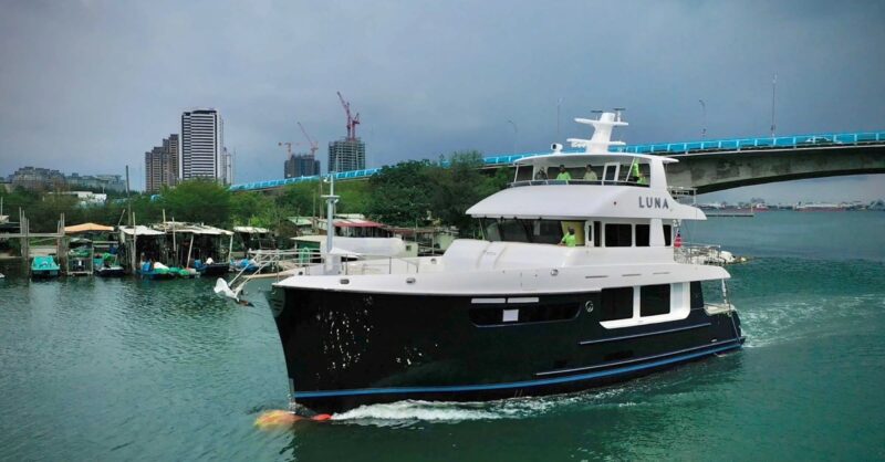 SPLASH! The Nordhavn 71 makes her debut | Palmer Johnson