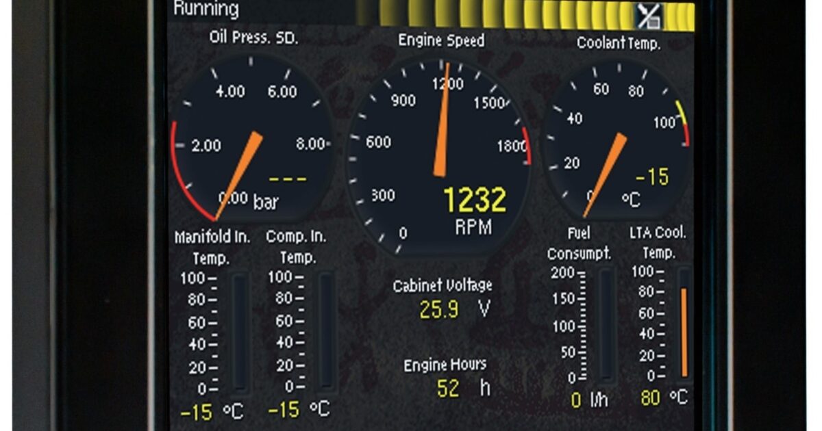 DCU 210 Engine Controller Palmer Johnson Power Systems