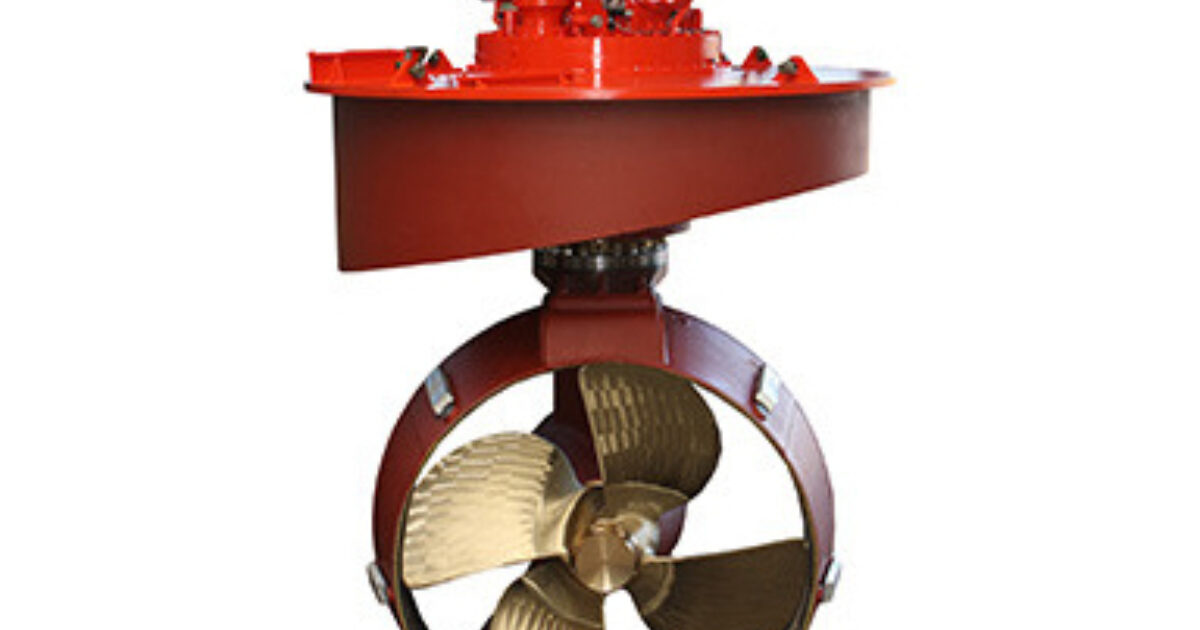 Twin Disc Veth Rudder Propellers (Azimuth Thrusters) Palmer Johnson